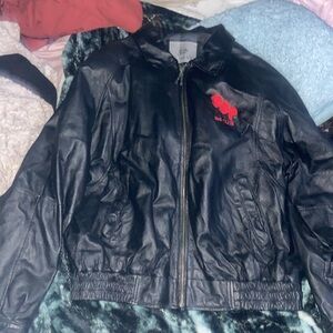 Leather jacket